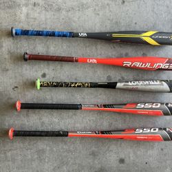 Baseball Bat Lot For Sale