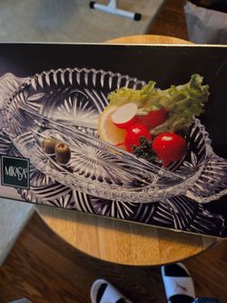 Glass small serving tray