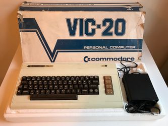 Vintage Commodore VIC-20 Personal Computer - In Original Box with Power Supply