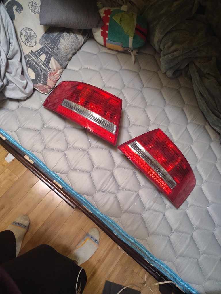 Left And Right Tail Lights For Audi A6 S6 2005 - 2008 Passenger Rear Brake Stop Lamp New