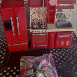 Our Generation/ American Girl Doll Kitchen And Accessories 