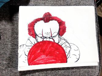 Pennywise drawing