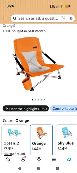 New nice c chair beach or camping