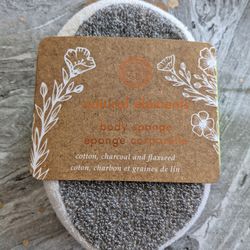 Charcoal Exfoliating Body Sponge