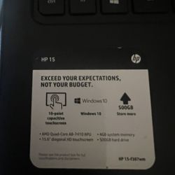 HP LAPTOP WINDOWS 10 