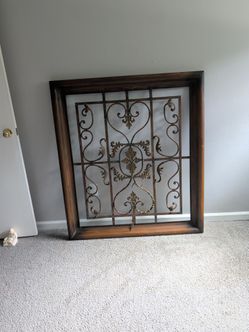 Large Wrought Iron Wall Art