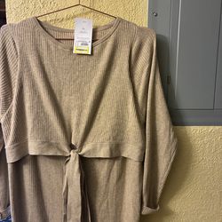 Beige Dress XXL