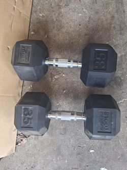Rubber Coated 35lbs