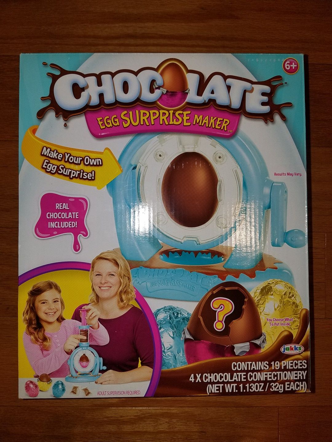 Chocolate egg surprise maker