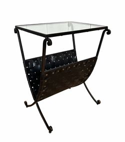 1990’s vintage metal side table