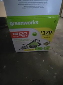 Greenworks 1800 Psi Power Washer