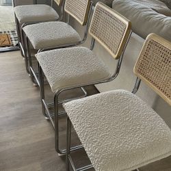 4x Bar stools (25.5” Seat Height) - Like New