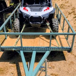 Utility Trailer Traila Remolque For Rzr Atv Quad Can Am Furniture Etc..