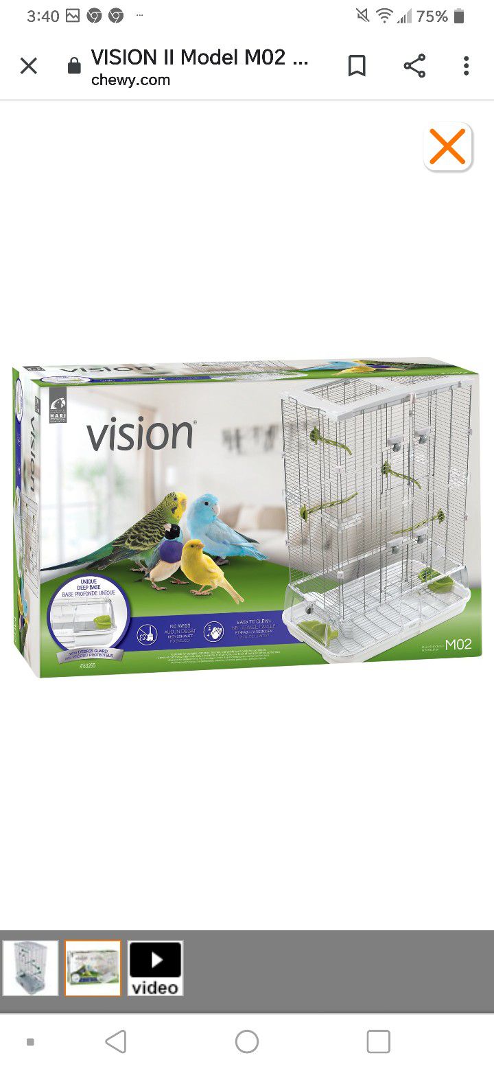 Vision Bird Cage M02