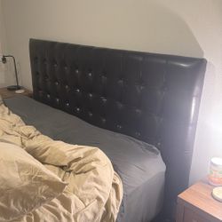 Head Board, Bed Stand  & 2 Twin Box Frames (for Cali King Bed) 
