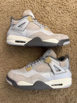 Size 11.5 (Pre owned, no box) - Air Jordan 4 retro SE craft photon dust