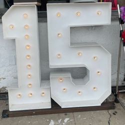Marquee Numbers