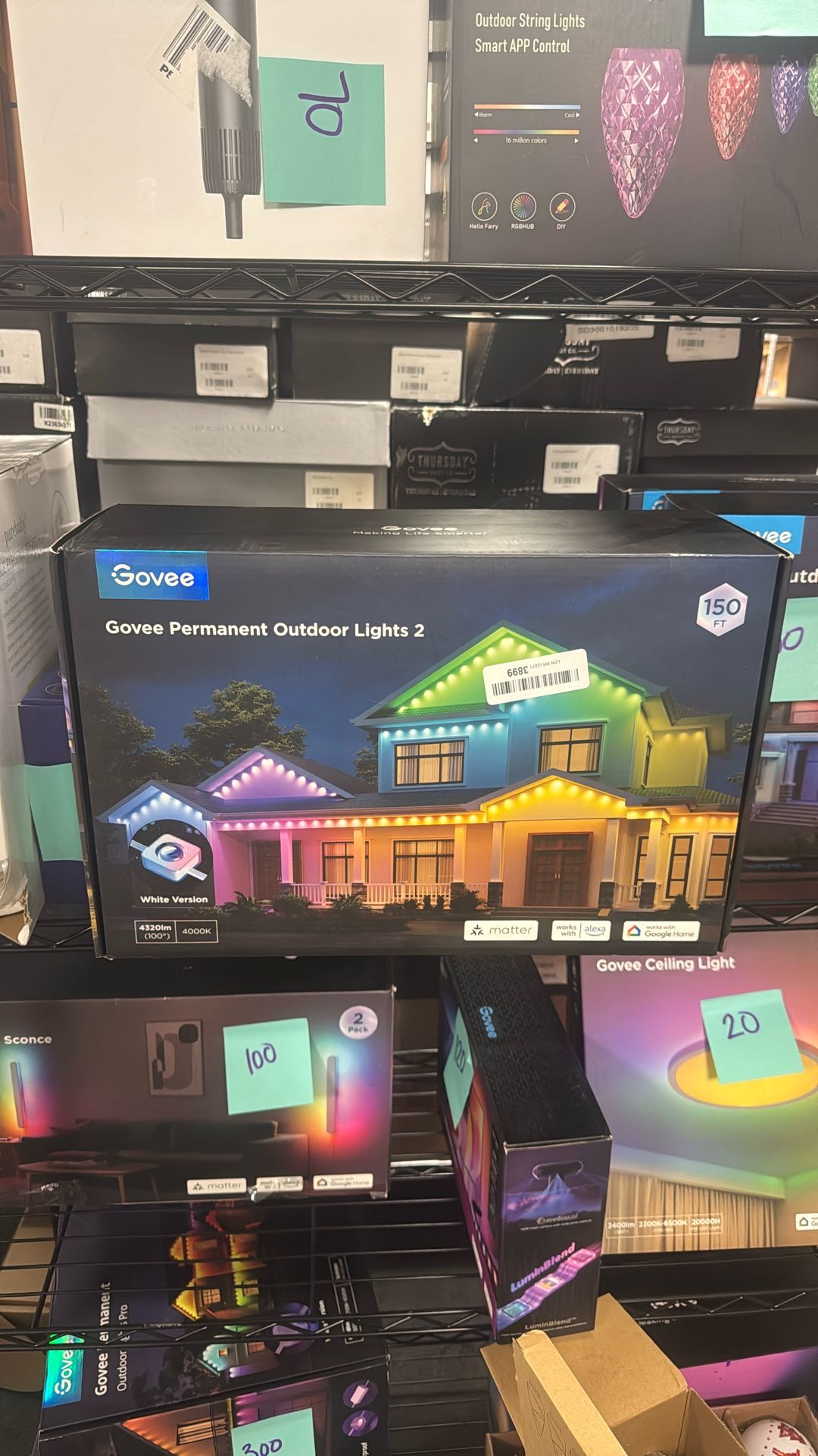 GOVEE CHRISTMAS LIGHTS $700-400 MSRP !