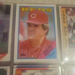 Selling My 1980s Pete Rose Baseball Card