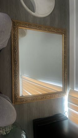 Vintage Gold Mirror