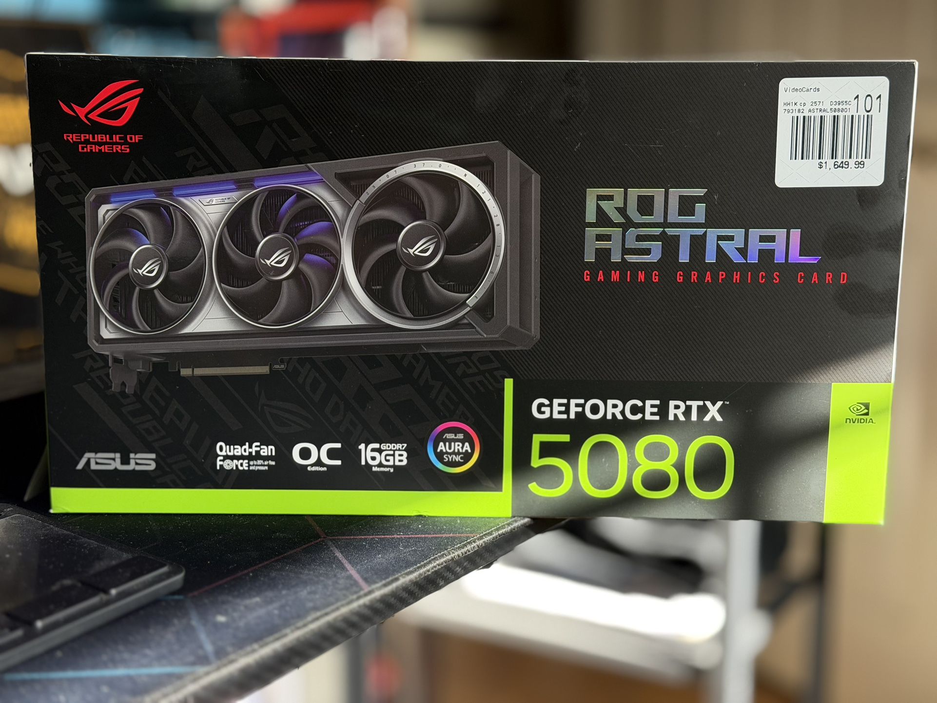 Asus Rog Astral 5080 (Brand New Sealed)