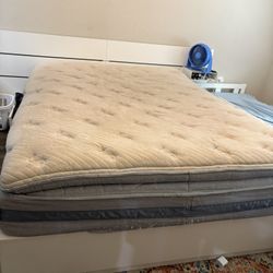 Full/queen Bed And Bed Frame