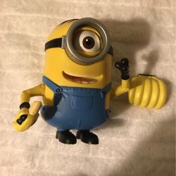 Thinkway Stuart Minion W/ Banana Figure-toy & Collectible 