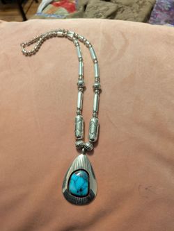 Southwestern turquoise necklace