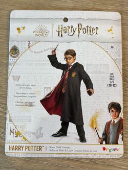 Official Harry Potter Deluxe Costume Set (Kids Large 10-12)