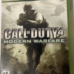 Xbox 360 Call Of Duty 4: Modern Warfare
