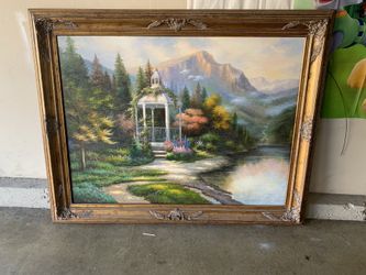 Cuadro con pintura de aceite