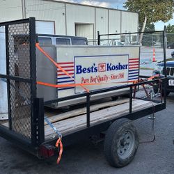 Carrito De Hot Dog Y Tráiler Nuevo Para Proyecto 