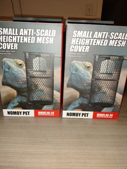 Mesh Cover For Heating Lamp For Reptile Cage