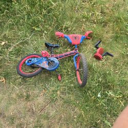Spiderman Huffy Kids Bike