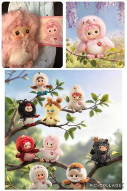 Make Me Blush HACIPUPU Dear Birds Series Vinyl Plush Pendant
