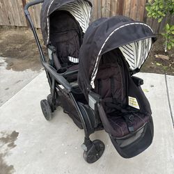 Graco Modes Duo Double Stroller – Multi-Seat + Standing Board Platform
