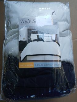 full/queen comforter 7 piece set