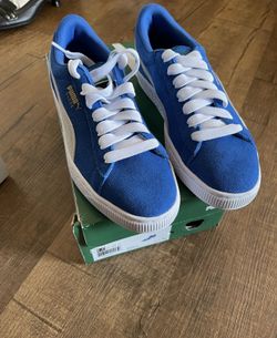 Puma Junior 5.5C Royal Blue Sneakers