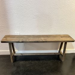 Solid Wood Bench