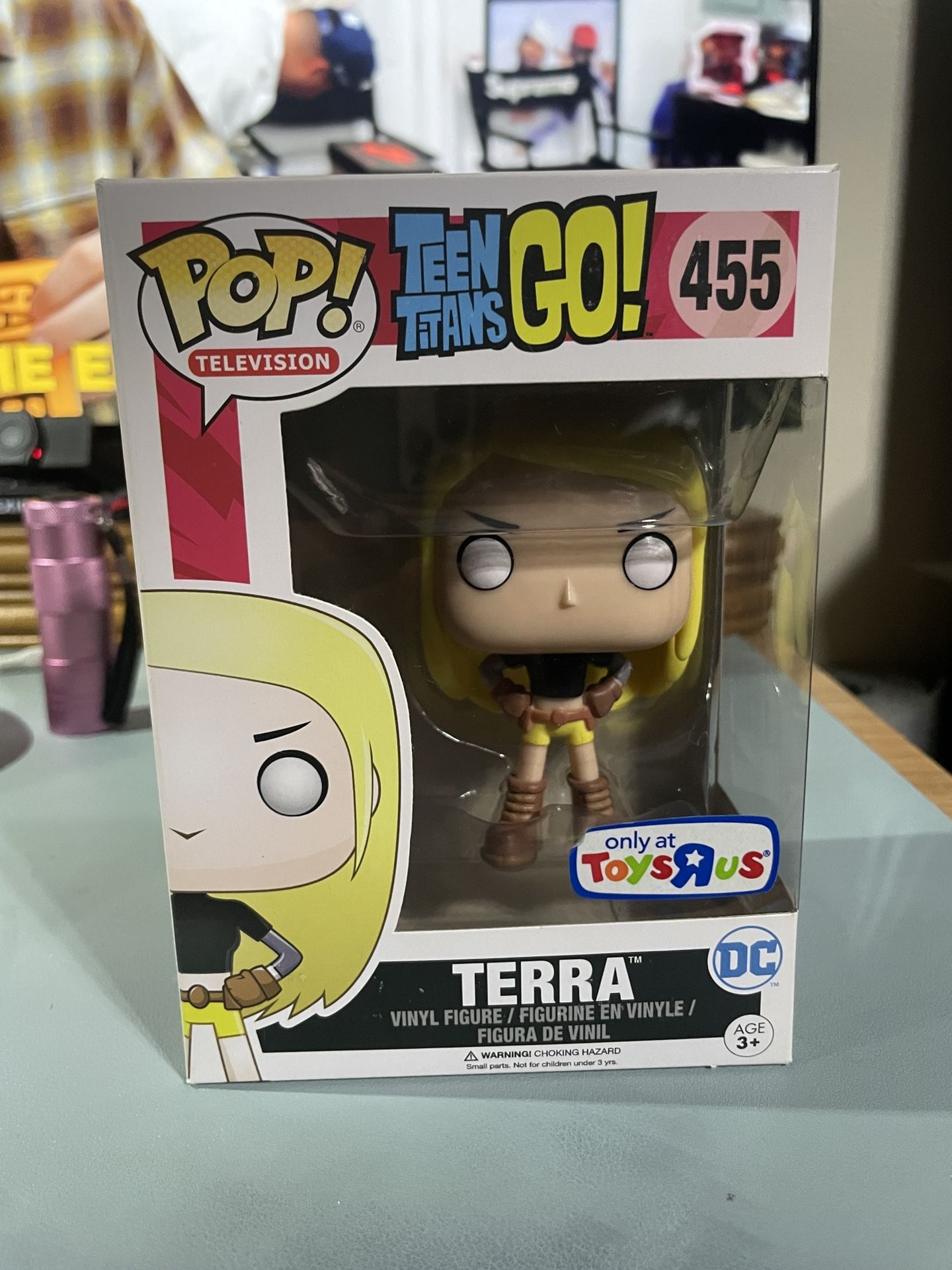Funko Pop Television Teen Titans Go! #455 Terra Toys R Us Exclusive