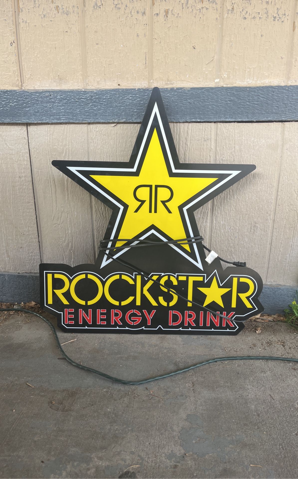 Rockstar Energy Drink Led Light Sign, Bright 