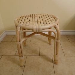 Bamboo Side Table Plant Stand