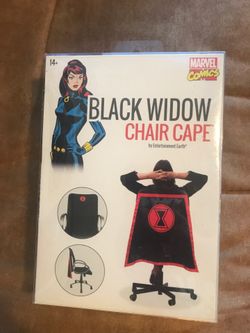 Black widow chair cape