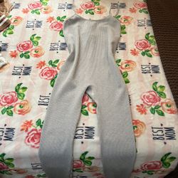 GREY ONE PIECE BODYSUIT SIZE SMALL