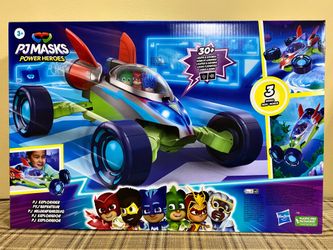 PJ Masks Power Heroes Explorider Vehicle - 3 Modes Lights Sounds New