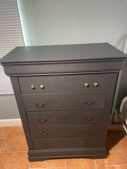 Matt Black dresser
