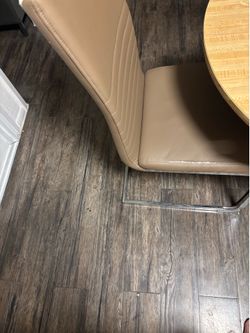 Kitchen table with two chairs