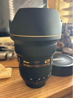 Nikon AF-S Nikkor 14-24mm f2.8G ED wide lens