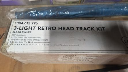 3 Light Retro head Track Kit