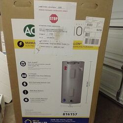 A.O. Smith Signature 100 40-Gallons Short 6-year Warranty 4500-Watt Double  Element Electric Water Heater in the Water Heaters department at